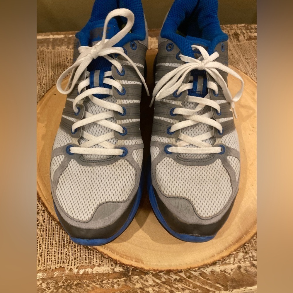 Nike Lunar Elite 2 Grey & Blue/white‎ 429784-10 MENS 10.5 - Picture 7 of 13